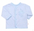 Детский комплект для новорожденных с трех предметов КП 101 Бемби супрем фактурный голубой 2