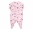 Детский комбинезон для новорожденных КБ 122 Бемби байка светло-розовый-рисунок 2