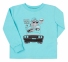 Дитяча піжама для хлопчика ПЖ 55 Бембі бірюзовий-світло-сірий-малюнок 0