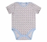 Детский комплект для новорожденых КП 249 Бемби голубой-серый-рисунок 3