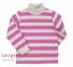 Дитячий гольф в смужку для дівчинки ГФ 2 Бембі шардоне-інтерлок рожевий 7
