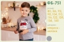 Дитяча футболка на хлопчика ФБ 751 Бембі інтерлок меланж-сірий 0