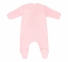 Дитячий комбінезон чоловічок з довгим рукавом для новонароджених КБ 105 Бембі світло-рожевий-малюнок 0
