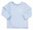 Детская футболка для новорожденных ФБ 830 Бемби интерлок светло-голубой 1