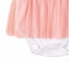 Дитячий етно-боді вишиванка на дівчинку БД 168 Бембі білий-рожевий 0