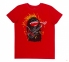 Детская летняя футболка для мальчика ФБ 803 Бемби красный 0