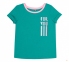 Детская летняя футболка для девочки ФБ 813 Бемби мятный 0