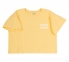 Детская летняя футболка для девочки ФБ 816 Бемби желтый 1