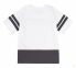 Дитяча футболка на хлопчика ФБ 874 Бембі супрем білий-чорний 0