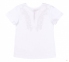 Дитяча етно-футболка друк на дівчинку ФБ 961 Бембі білий 0