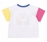 Детская футболка на девочку ФТ 5 Бемби белый-разноцветный 0