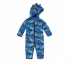 Дитячий зимовий комбінезон для хлопчика КБ 187 Бембі синій-малюнок 0