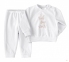 Детский костюм для крещения с вышивкой КС 710 Бемби белый 0