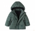 Дитяча зимова куртка для хлопчика КТ 265 Бембі зелений-малюнок 1