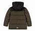 Детская зимняя куртка для мальчика КТ 295 Бемби хаки-черный 0