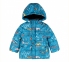 Дитяча зимова куртка універсальна КТ 296 Бембі бірюзовий-малюнок 0