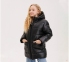 Детская зимняя куртка для девочки КТ 305 Бемби черный 0