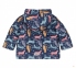 Детская осенняя куртка универсальная КТ 314 Бемби синий-розовый-рисунок 0