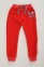 Детские спортивные штаны для девочки ШР 355 Бемби трикотаж бежевый-рисунок 0