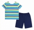 Детская летняя пижама на мальчика ПЖ 54 Бемби разноцветный-синий-рисунок 0