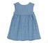 Детское летнее платье на девочку ПЛ 310 Бемби голубой 2