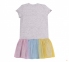 Детское летнее платье на девочку ПЛ 317 Бемби серый-разноцветный 1