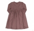 Дитяче плаття для дівчинки ПЛ 327 Бембі коричневий-малюнок 0