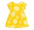 Детское платье для девочки ПЛ 345 Бемби супрем желтый-рисунок 0