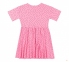 Детское платье для девочки ПЛ 374 Бемби супрем розовый-рисунок 0