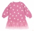 Детское платье для девочки ПЛ 384 Бемби розовый-рисунок 0