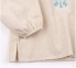Детская этно-рубашка вышиванка для девочки с длинным рукавом РБ 132 Бемби молочный 3