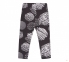 Детские брюки (лосины) для девочки ШР 735 Бемби черный-рисунок 0