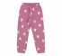 Дитячі спортивні штани на дівчинку ШР 784 Бембі рожевий-малюнок 0