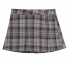 Детская юбка-шорты для девочки ЮБ 108 Бемби серый-рисунок 0