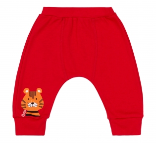 Детские штаны для новорожденных ШР 609 Бемби красный