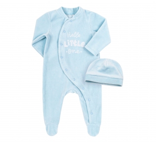 Детский комплект для новорожденных КП 246 Бемби светло-голубой