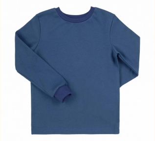 Детская футболка на мальчика ФБ 823 Бемби интерлок синий