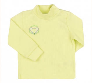 Дитячий гольф снадпісью для малюків ГФ 1 Бембі інтерлок жовтий