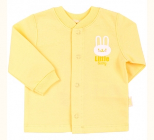 Детская распашонка для новорожденных РБ 97 Бемби байка желтый