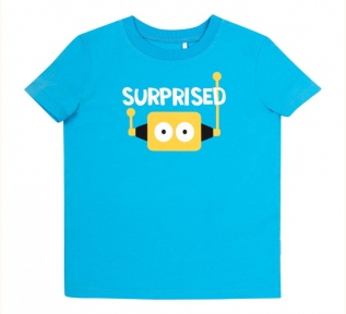 Детская летняя футболка для мальчика ФБ 801 Бемби голубой