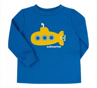Дитяча футболка для хлопчика ФБ 831 Бембі блакитний
