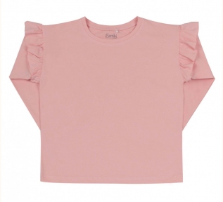 Дитяча футболка для дівчинки ФБ 862 Бембі світло-рожевий