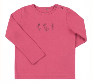 Дитяча футболка на дівчинку ФБ 877 Бембі малиновий