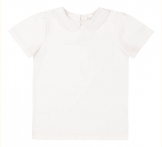 Детская футболка на девочку ФБ 926 Бемби молочный