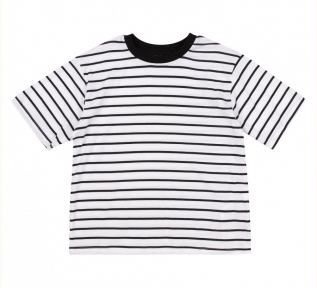 Детская футболка на мальчика ФБ 982 Бемби белый-полоска