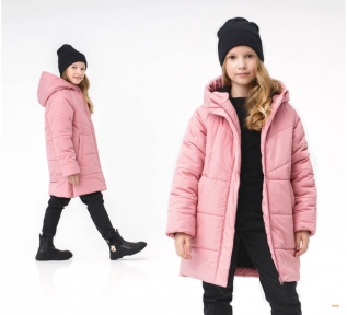 Дитяча зимова куртка для дівчинки КТ 271 Бембі рожевий