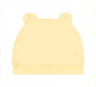 Детская шапочка для новорожденных ШП 76 Бемби интерлок желтый