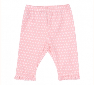 Детские штаны на девочку ШР 668 Бемби светло-розовый-рисунок