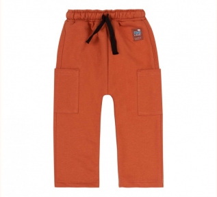 Детские спортивные штаны для мальчика ШР 687 Бемби теракот