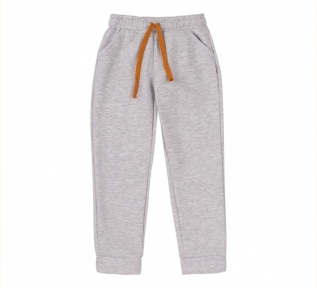 Детские спортивные штаны для девочки ШР 699 Бемби серый-меланж